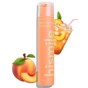 Зубная паста со вкусом холодного персикового чая Hismile Peach Iced Tea Toothpaste, 60 г
